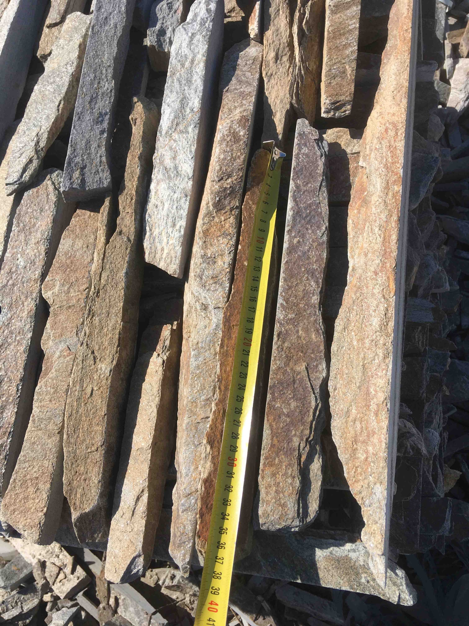 Горбушка златолит мультиколор для облицовки купить в Чите