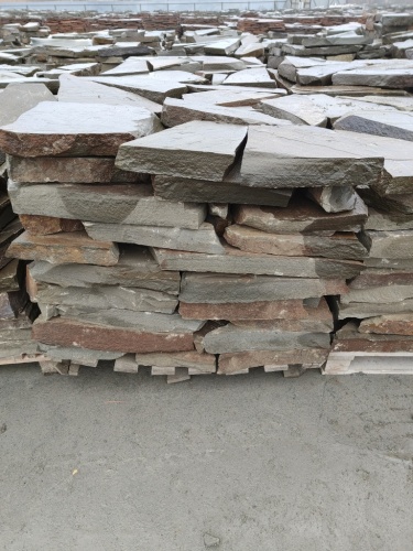 Плитняк песчаник серо-зелёный для мощения 60-65 мм купить в Чите